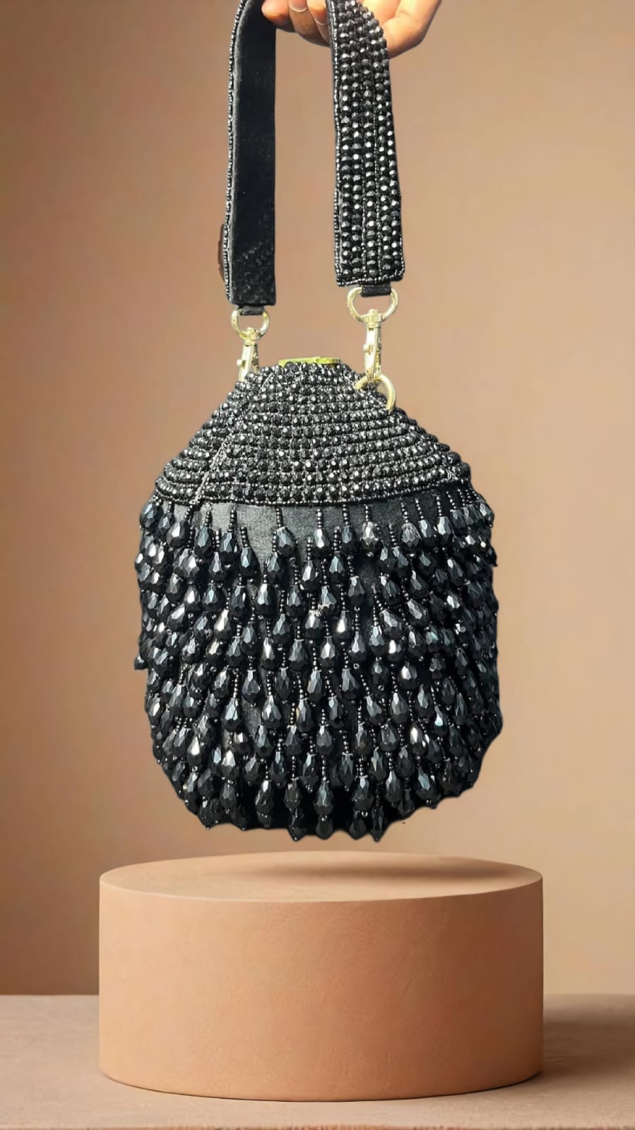 Crystal Cascade Potli Bag - Image 5