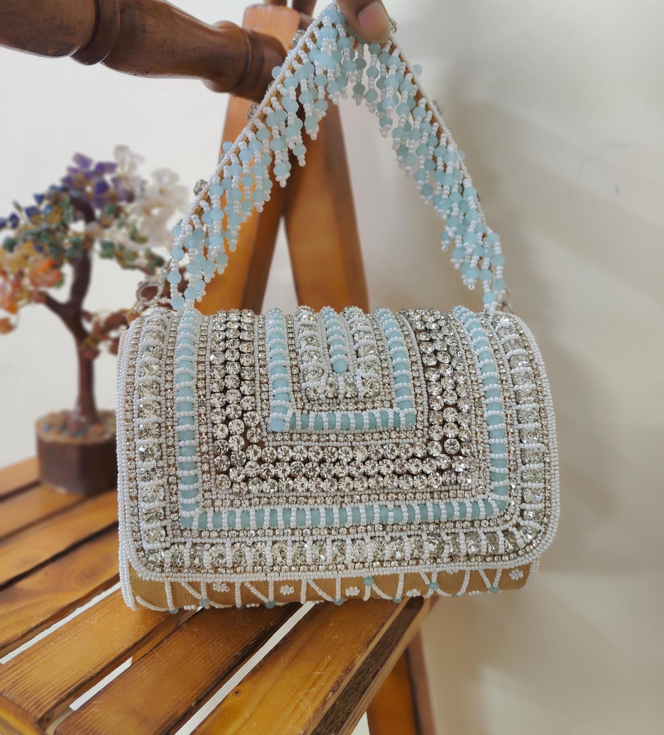 Ice Crystal Elegance Bag