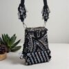 Black Beaded Handcrafted Mini Bag – Party & Evening Clutch