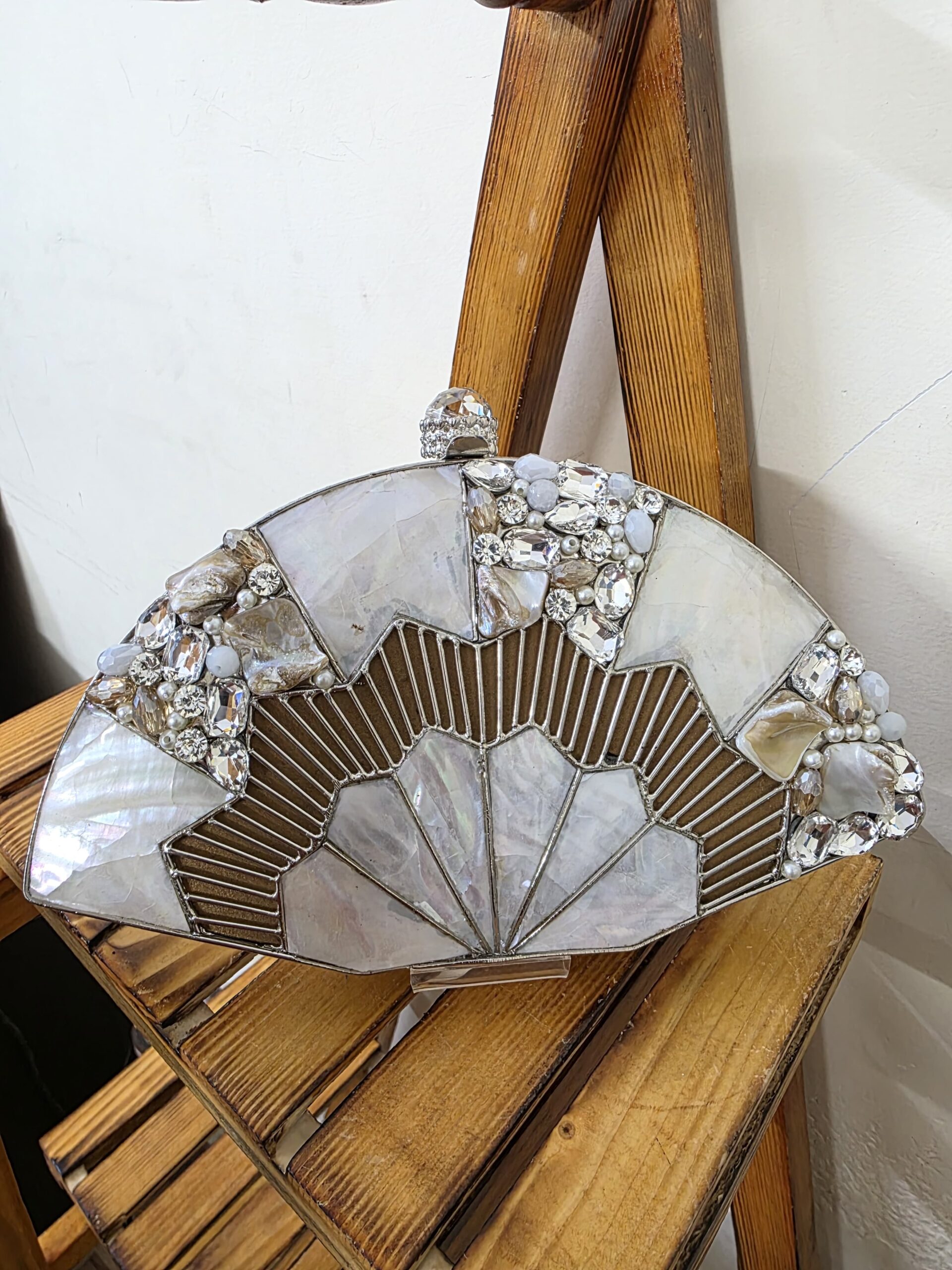 Golden Mosaic Luxe Clutch - Image 2