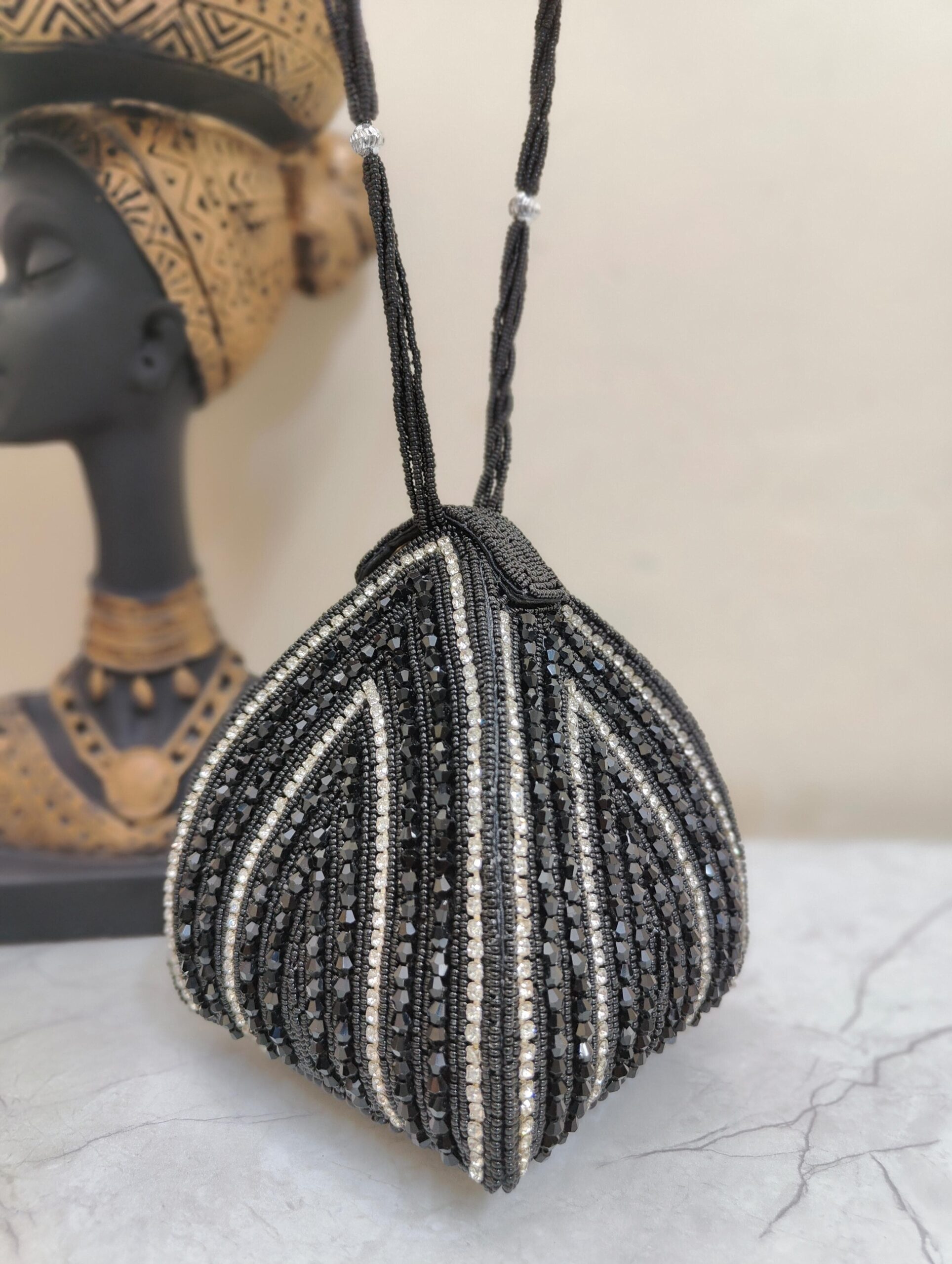Sequin Potli Bag – Ethnic Party & Wedding Clutch - Image 3