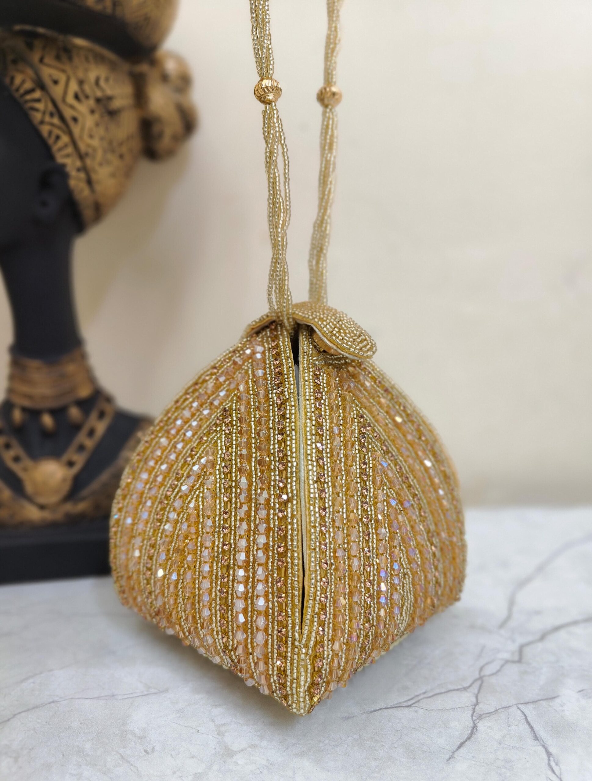 Sequin Potli Bag – Ethnic Party & Wedding Clutch