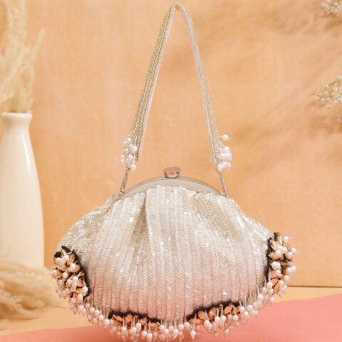 ✨ Ivory Pearl Elegance Potli Bag ✨
