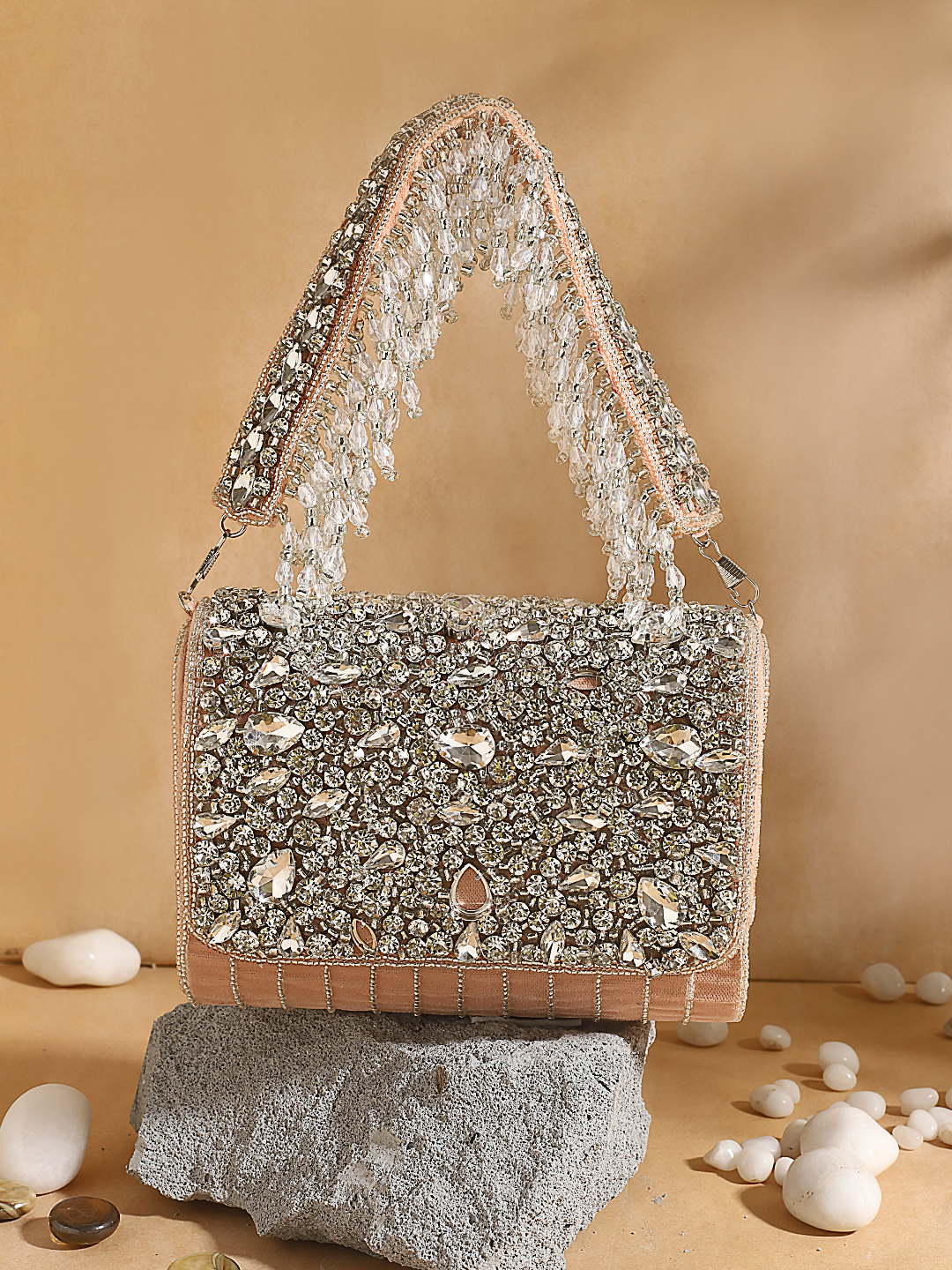 ✨ Midnight Sparkle Crystal Handbag ✨ - Image 2