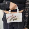 👑 Personalized Luxe Acrylic Name Clutch ✨
