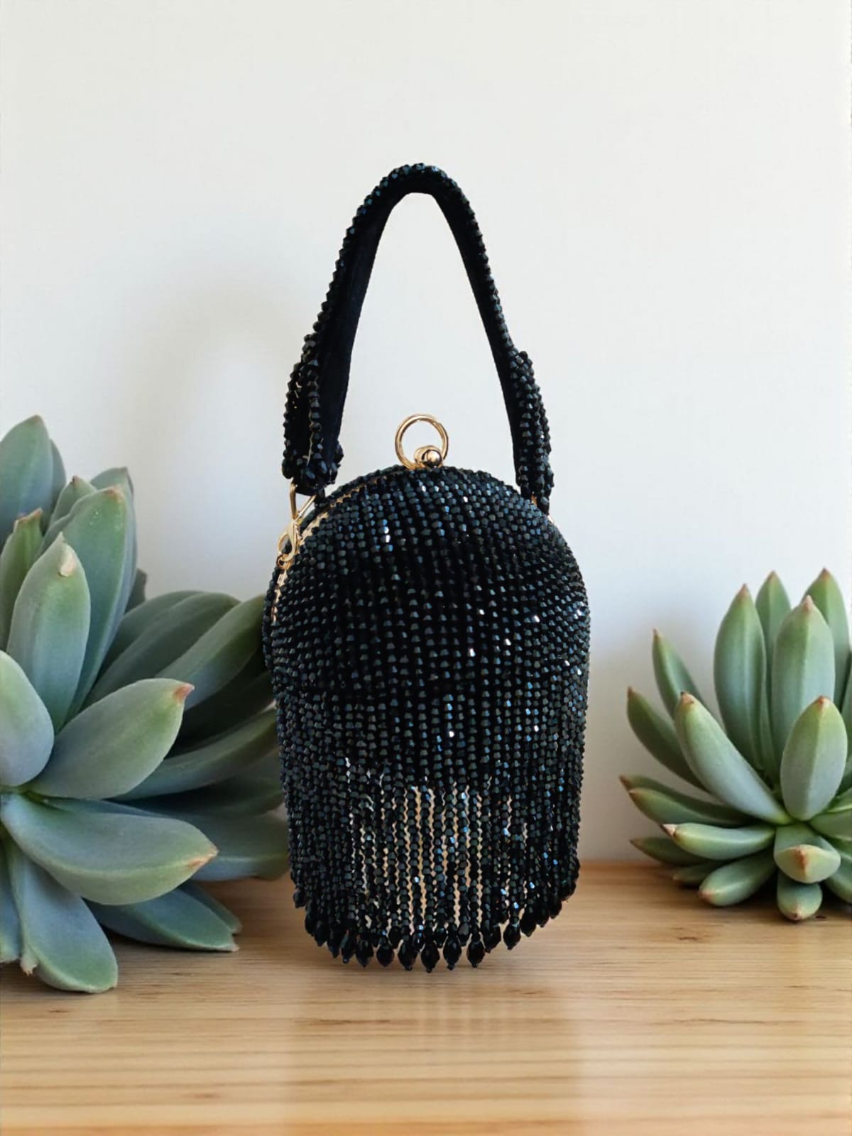 ✨ Champagne Crystal Bucket Bag ✨ - Image 5
