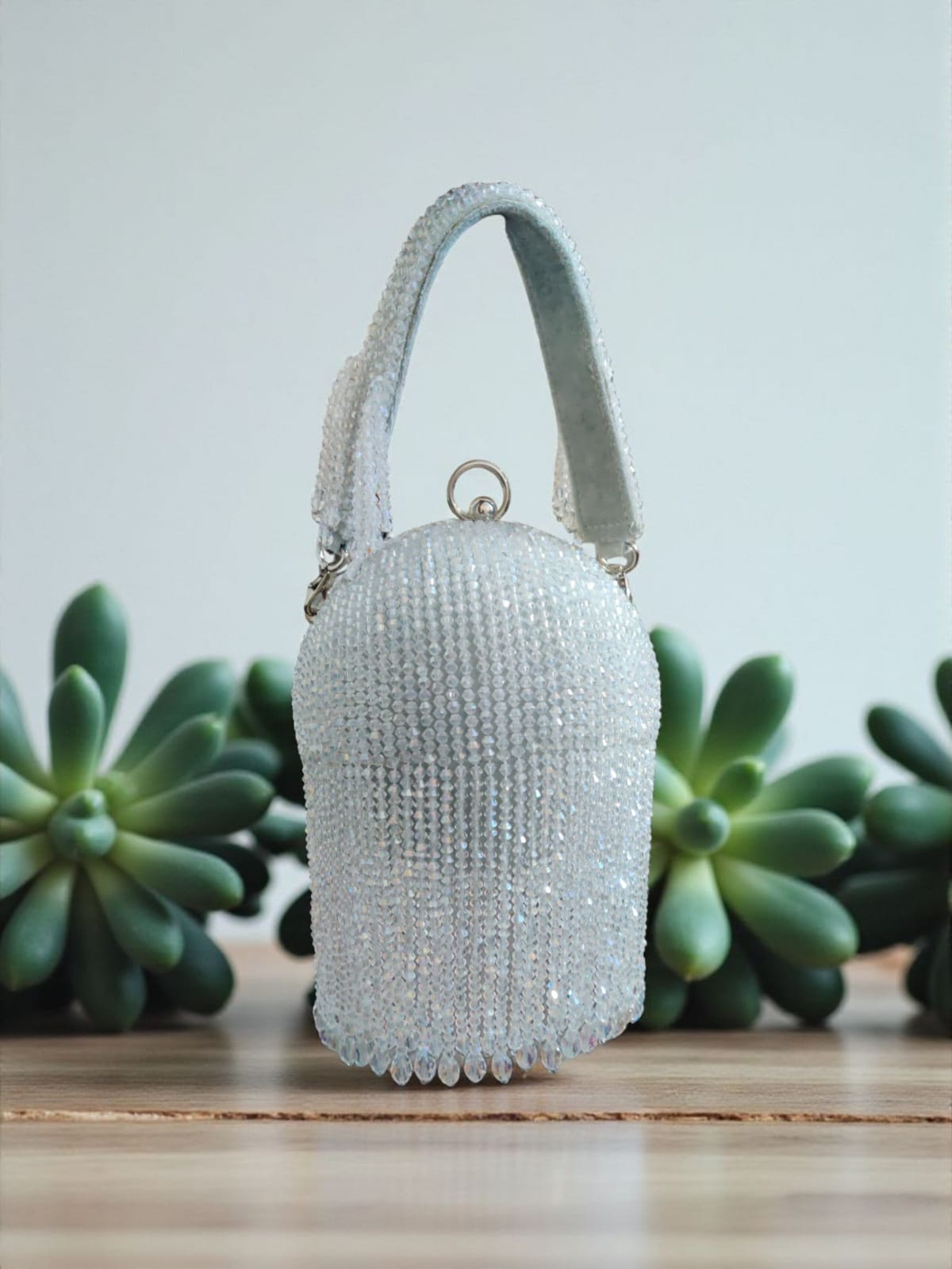 ✨ Champagne Crystal Bucket Bag ✨ - Image 4