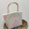 🌸 Pastel Glam Handcrafted Beaded Tote 🌸
